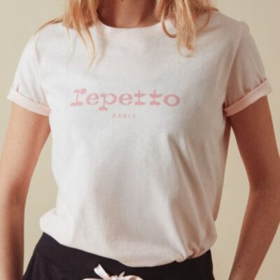 Tee-shirt Repetto Essentiel rose icône