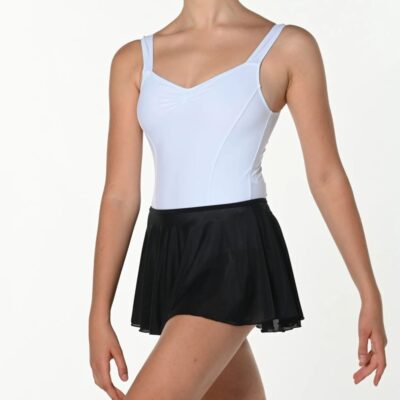 Jupette Artiligne Lisette noire adulte