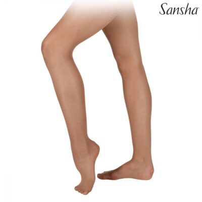 Collant Sansha irisé crème