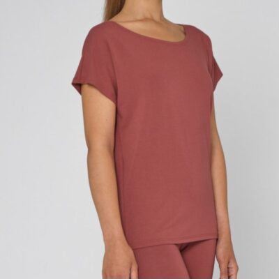 Tee-shirt Temps danse Ava terracotta