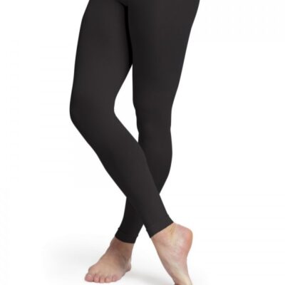 Collant bloch sans pied enfant noir