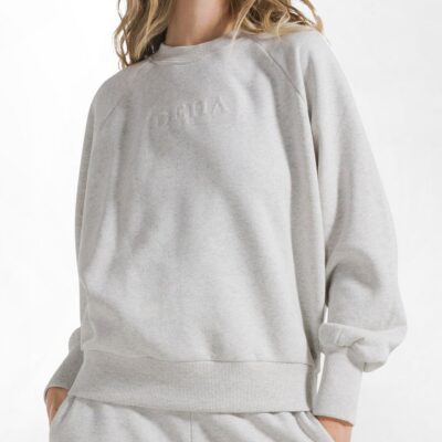 Sweat Deha chaud gris clair