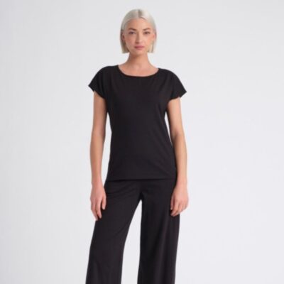 Tee-shirt Temps danse Cannes noir