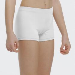 Short Temps danse junior visu-blanc
