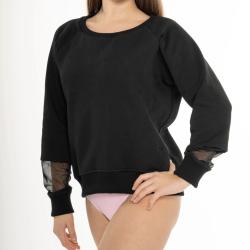 Sweat Artiligne Capri noir