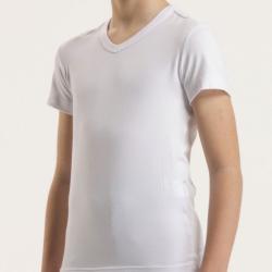 Tee-shirt garçon Oliver Temps danse blanc
