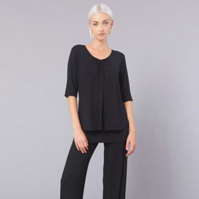 Tee-shirt Temps danse Bambi noir