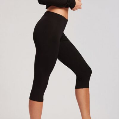 Leggings Temps danse court Voyance noir