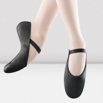 Demi-pointes Bloch arise-noir cuir adultes