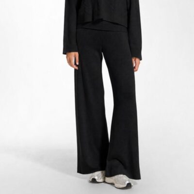 Pantalon maille large DEHA noir