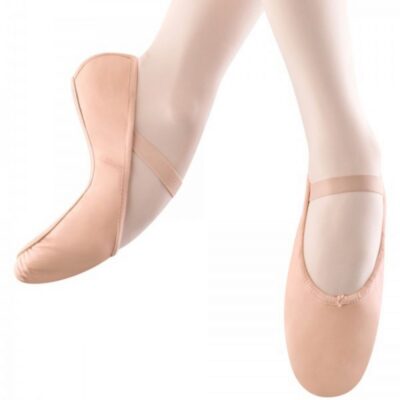 Demi-pointes Bloch arise-pink cuir enfant