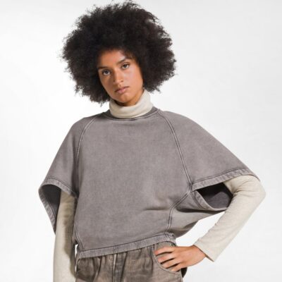 Sweat Deha cape marron